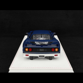 Ferrari F40 1987 Carbon Blue / Silver 1/18 GL Model GLF40