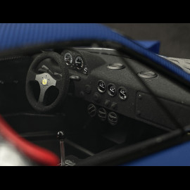 Ferrari F40 1987 Carbon Blau / Silber 1/18 GL Model GLF40