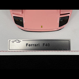 Ferrari F40 1987 Anti Social Social Club Rosa 1/18 GL Model GLF40