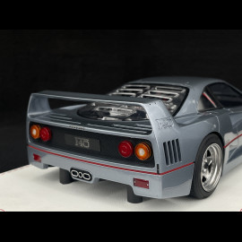 Ferrari F40 1987 Silver Grey 1/18 GL Model GLF40