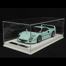 Ferrari F40 1987 Tiffany Blue 1/18 GL Model GLF40