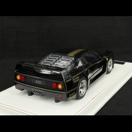 Ferrari F40 1987 John Player Special Schwarz Glänzend 1/18 GL Model GLF40