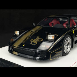 Ferrari F40 1987 John Player Special Schwarz Glänzend 1/18 GL Model GLF40