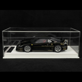 Ferrari F40 1987 John Player Special Schwarz Glänzend 1/18 GL Model GLF40