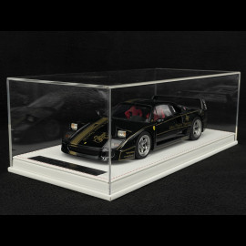 Ferrari F40 1987 John Player Special Schwarz Glänzend 1/18 GL Model GLF40