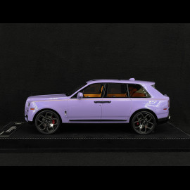 Rolls Royce Cullinan 2018 Twilight Purple / Orange Interior 1/18 GL Model GLCUTP