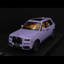 Rolls Royce Cullinan 2018 Dämmerungsviolett / Orangefarbener Innenraum 1/18 GL Model GLCUTP