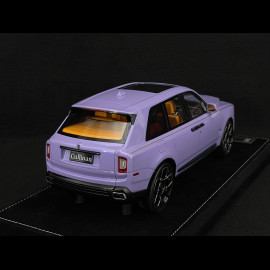 Rolls Royce Cullinan 2018 Twilight Purple / Orange Interior 1/18 GL Model GLCUTP