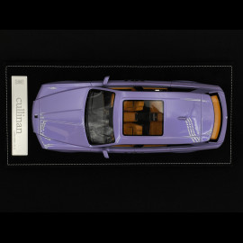 Rolls Royce Cullinan 2018 Twilight Purple / Orange Interior 1/18 GL Model GLCUTP