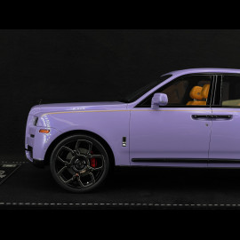 Rolls Royce Cullinan 2018 Twilight Purple / Orange Interior 1/18 GL Model GLCUTP