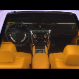 Rolls Royce Cullinan 2018 Twilight Purple / Orange Interior 1/18 GL Model GLCUTP