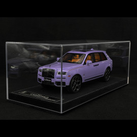 Rolls Royce Cullinan 2018 Twilight Purple / Orange Interior 1/18 GL Model GLCUTP