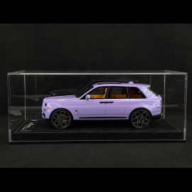 Rolls Royce Cullinan 2018 Twilight Purple / Orange Interior 1/18 GL Model GLCUTP