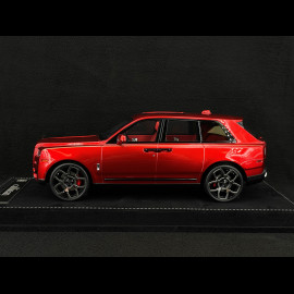 Rolls Royce Cullinan 2018 Flüssigrot / Roter Innenraum 1/18 GL Model GLCULR