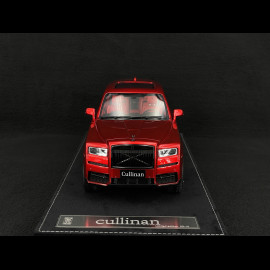 Rolls Royce Cullinan 2018 Liquid Red / Red Interior 1/18 GL Model GLCULR