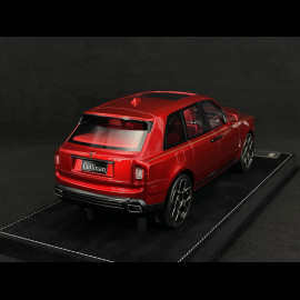 Rolls Royce Cullinan 2018 Flüssigrot / Roter Innenraum 1/18 GL Model GLCULR