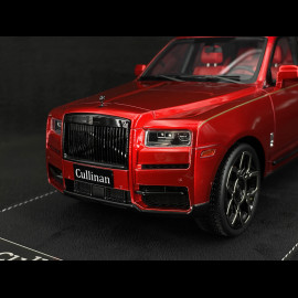 Rolls Royce Cullinan 2018 Liquid Red / Red Interior 1/18 GL Model GLCULR