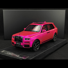 Rolls Royce Cullinan 2018 Electric Pink / Red Interior 1/18 GL Model GLCUEP