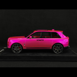 Rolls Royce Cullinan 2018 Electric Pink / Red Interior 1/18 GL Model GLCUEP