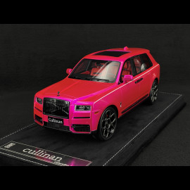 Rolls Royce Cullinan 2018 Elektrische Rose / Roter Innenraum 1/18 GL Model GLCUEP