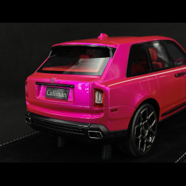 Rolls Royce Cullinan 2018 Elektrische Rose / Roter Innenraum 1/18 GL Model GLCUEP
