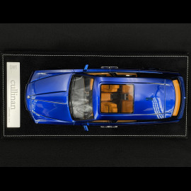 Rolls Royce Cullinan 2018 Transparentes Blau / Orangefarbener Innenraum 1/18 GL Model GLCUTB
