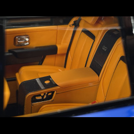 Rolls Royce Cullinan 2018 Transparent Blue / Orange Interior 1/18 GL Model GLCUTB