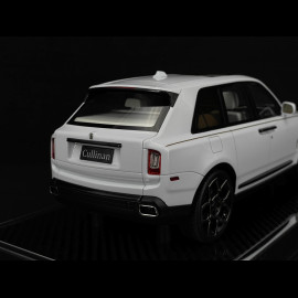 Rolls Royce Cullinan 2018 Arktisweiß / Weiße Innenausstattung 1/18 GL Model GLCUAW