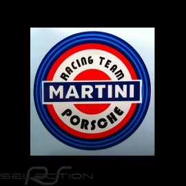 Aufkleber Porsche Martini Racing Team 9 cm