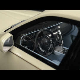 Rolls Royce Cullinan 2018 Beige Pearl Grey / Light Blue Interior 1/18 GL Model GLCUBG