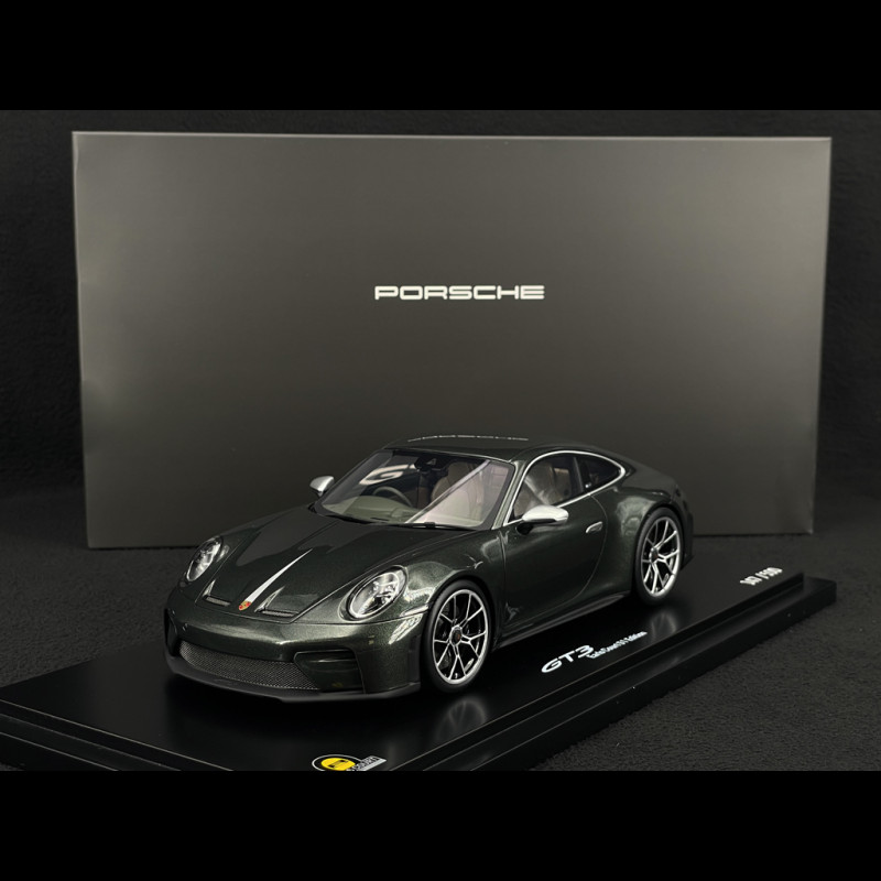 Porsche 911 GT3 Touring Type 992.2 2026 75 years of Porsche UK Earls Court 51 Green Metallic 1/18 Spark WAP02153626911