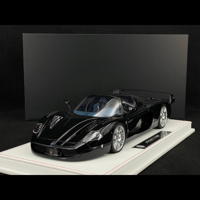 Maserati MC12 Stradale 2004 Black Metallic 1/18 GL Model GLMC12NM