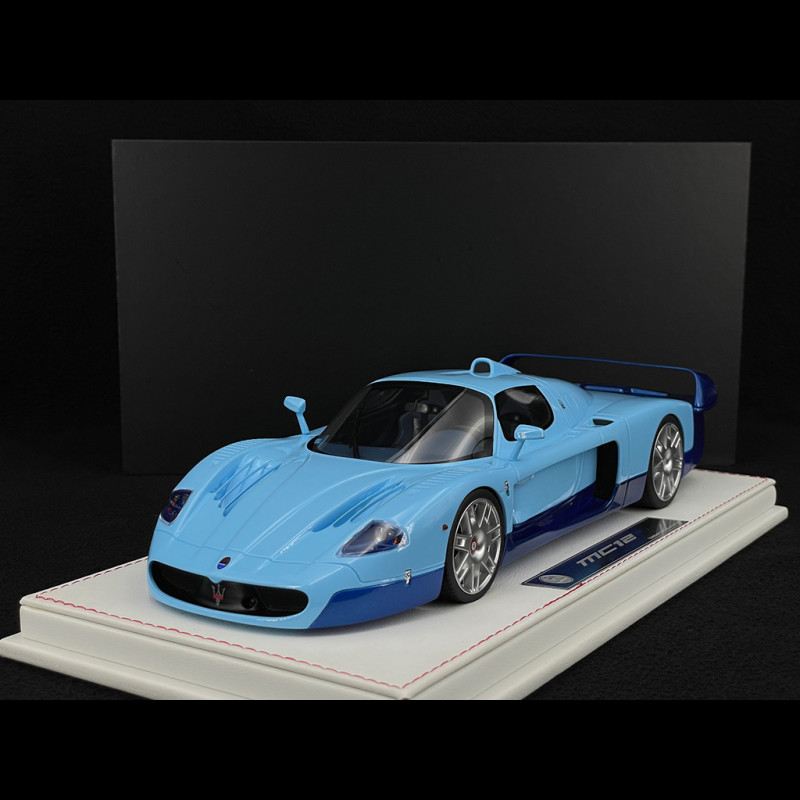 Maserati MC12 Stradale 2004 Bay Blue / Dunkelblau 1/18 GL Model GLMC12BB