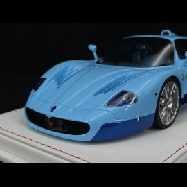 Maserati MC12 Stradale 2004 Bay Blue / Dark Blue 1/18 GL Model GLMC12BB