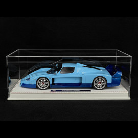 Maserati MC12 Stradale 2004 Bay Blue / Dark Blue 1/18 GL Model GLMC12BB