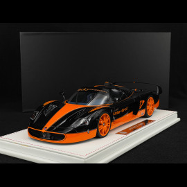 Maserati MC12 GT1 2004 Orange / Carbon Black 1/18 GL Model MC12GT1OB