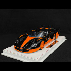 Maserati MC12 GT1 2004 Orange / Carbon Schwarz 1/18 GL Model MC12GT1OB