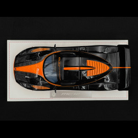 Maserati MC12 GT1 2004 Orange / Carbon Schwarz 1/18 GL Model MC12GT1OB
