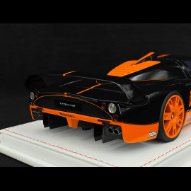 Maserati MC12 GT1 2004 Orange / Carbon Schwarz 1/18 GL Model MC12GT1OB