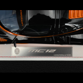 Maserati MC12 GT1 2004 Orange / Carbon Black 1/18 GL Model MC12GT1OB