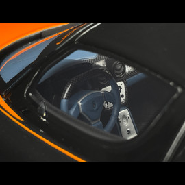 Maserati MC12 GT1 2004 Orange / Carbon Schwarz 1/18 GL Model MC12GT1OB
