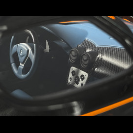 Maserati MC12 GT1 2004 Orange / Carbon Black 1/18 GL Model MC12GT1OB