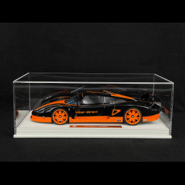 Maserati MC12 GT1 2004 Orange / Carbon Schwarz 1/18 GL Model MC12GT1OB