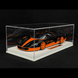 Maserati MC12 GT1 2004 Orange / Carbon Schwarz 1/18 GL Model MC12GT1OB