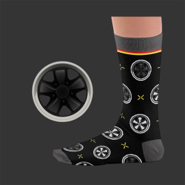 Inspiration Porsche 911 S Fuchs Wheels / Black / Grey - Unisex - Size 41/46