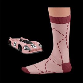 Pink Pig 917 socks pink - unisex