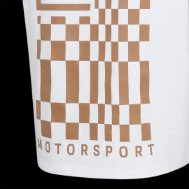 Porsche T-Shirt Motorsport Raceborn White WAP911MSF - Unisex