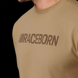 Porsche T-Shirt Motorsport Raceborn Beige WAP912MSF - Unisex