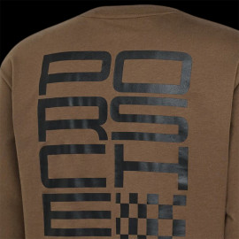 Porsche Pullover Motorsport Raceborn Dunkelbraun WAP913MSF - Unisex