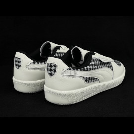 Porsche 911 Schuhe Palermo Puma Pepita Weiß mit Schlüsselanhänger WAP150PAL - unisex